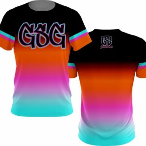 GSG BLACK THROWBACK COLOR FADE JERSEY