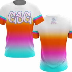 GSG WHITE THROWBACK COLOR FADE JERSEY